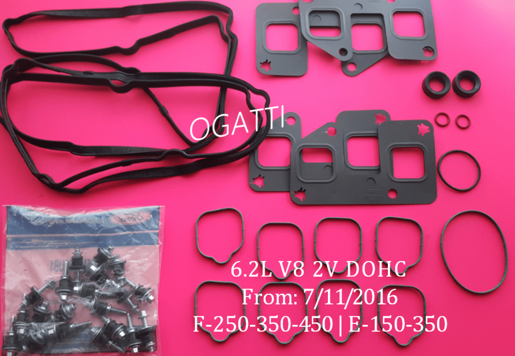 BRAND NEW OEM UPPER GASKET KIT 6.2L DOHC  E150-250-350-450  From 5/25/2015-2017  GU7Z-6079-C - Imagen 4