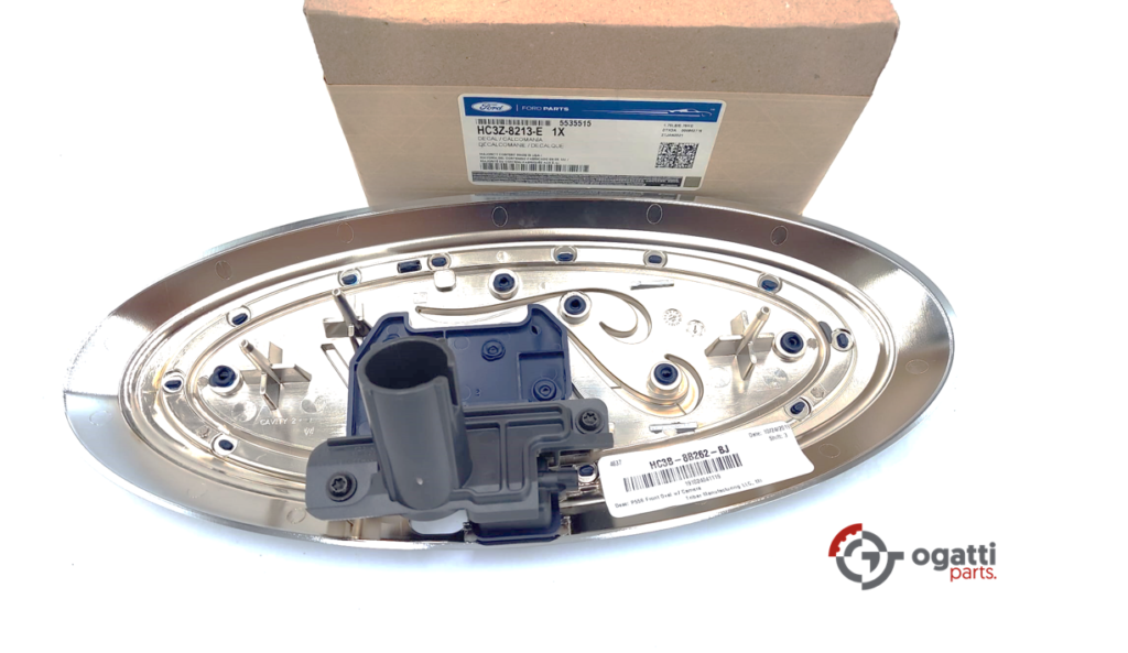 OVAL FORD BRAND BRAND NEW OEM FRONT GRILLE EMBLEM FROM 10/11/2016 2016-2019 FORD F-250-350-450-550  HC3Z-8213-E - Imagen 7