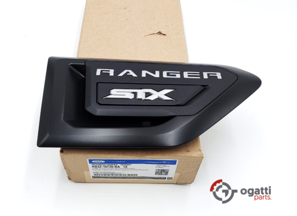  BRAND NEW OEM VENT EMBLEM FOR RANGER STX 2019-2020 PASSENGER SIDE FOR FENDER KB3Z-16720-BA