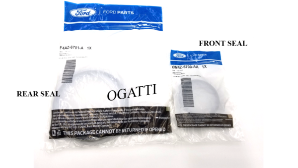 Brand New OEM Front and Rear Crankshaft Seals  6.8L V10, 2 Pieces, Engine Repair Kit (OG-60-6.8L-2-5)