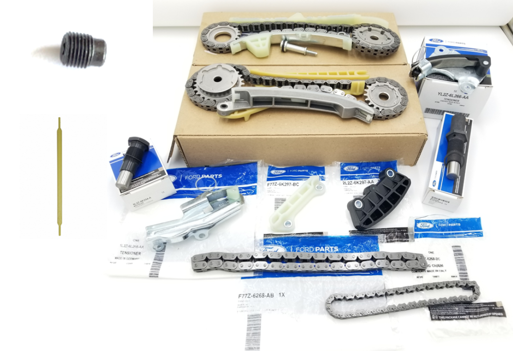 Brand New OEM Timing Chain 4.0L, 12 Pieces Engine Repair Kit (OG-60-4.0L-12-1) - Imagen 2