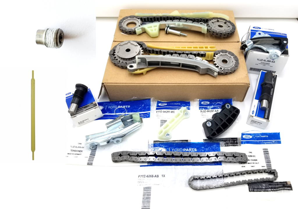 Brand New OEM Timing Chain 4.0L, 12 Pieces Engine Repair Kit (OG-60-4.0L-12-1) - Imagen 5