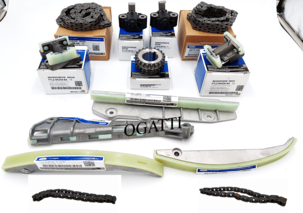 Brand New OEM Timing Chain 4.6L V8, 32V DOHC 2002-2005, 13 Pieces, Engine Repair Kit (OG-60-4.6L-13-4)