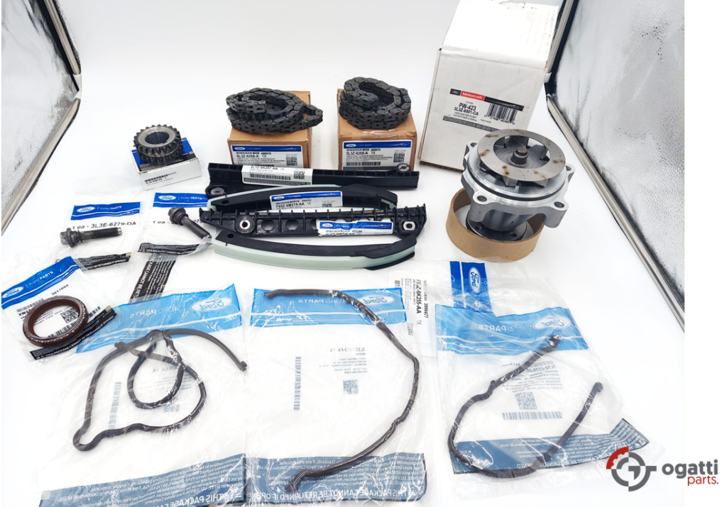 Brand New OEM Timing Chain Guides 5.4L V8, 14 Pieces, Engine Repair Kit Explorer|F-150|Expedition|F-250-350 2004-2010  (OG-60-5.4L-14-3) - Imagen 5