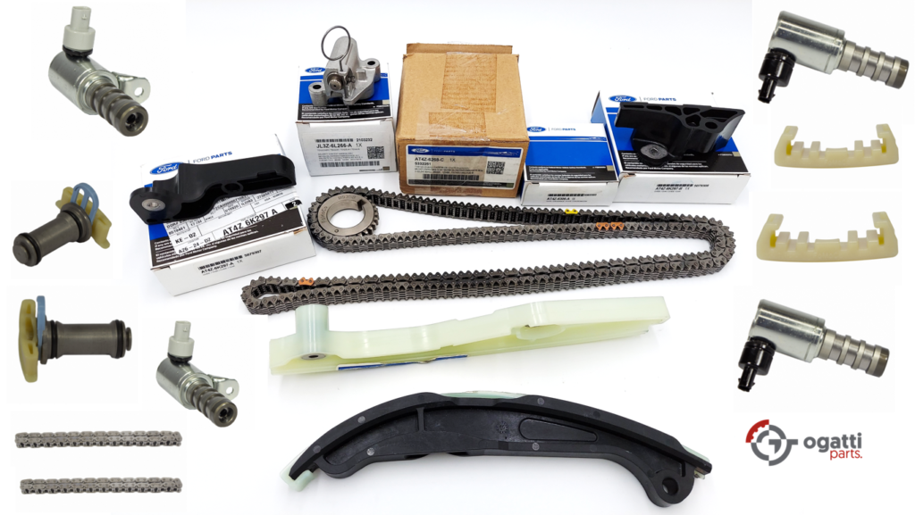 Brand New OEM Timing Chain Kit 3.5L DOHC VCT, 17 Pieces, Engine Repair Kit for Explorer |F-150|Edge | Flex |Taurus 2011-2019 (OG-60-3.5L-17-1) - Imagen 3