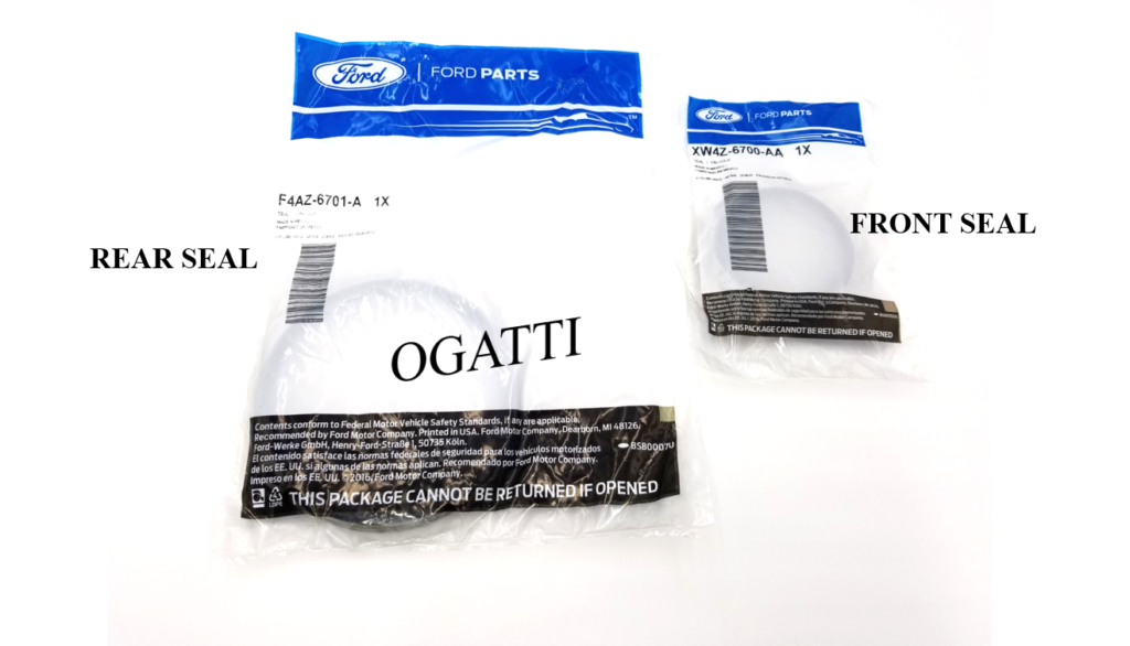 Brand New OEM Seal - Crankshaft Oil 5.4L V8, 2 Pieces Engine Repair Kit (OG-60-5.4L-2-9) - Imagen 3