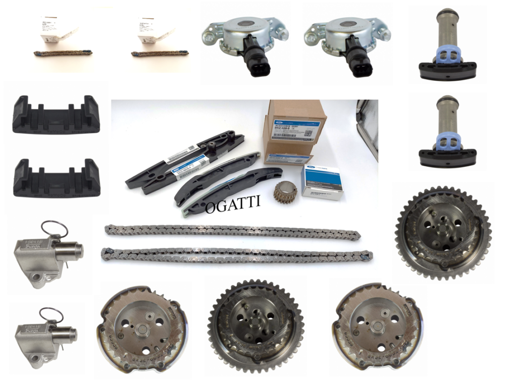 Brand New OEM Timing Chain Kit 5.0L 32V DOHC, 21 Pieces, Engine Repair Kit (OG-60-5.0L-21-1) - Imagen 2