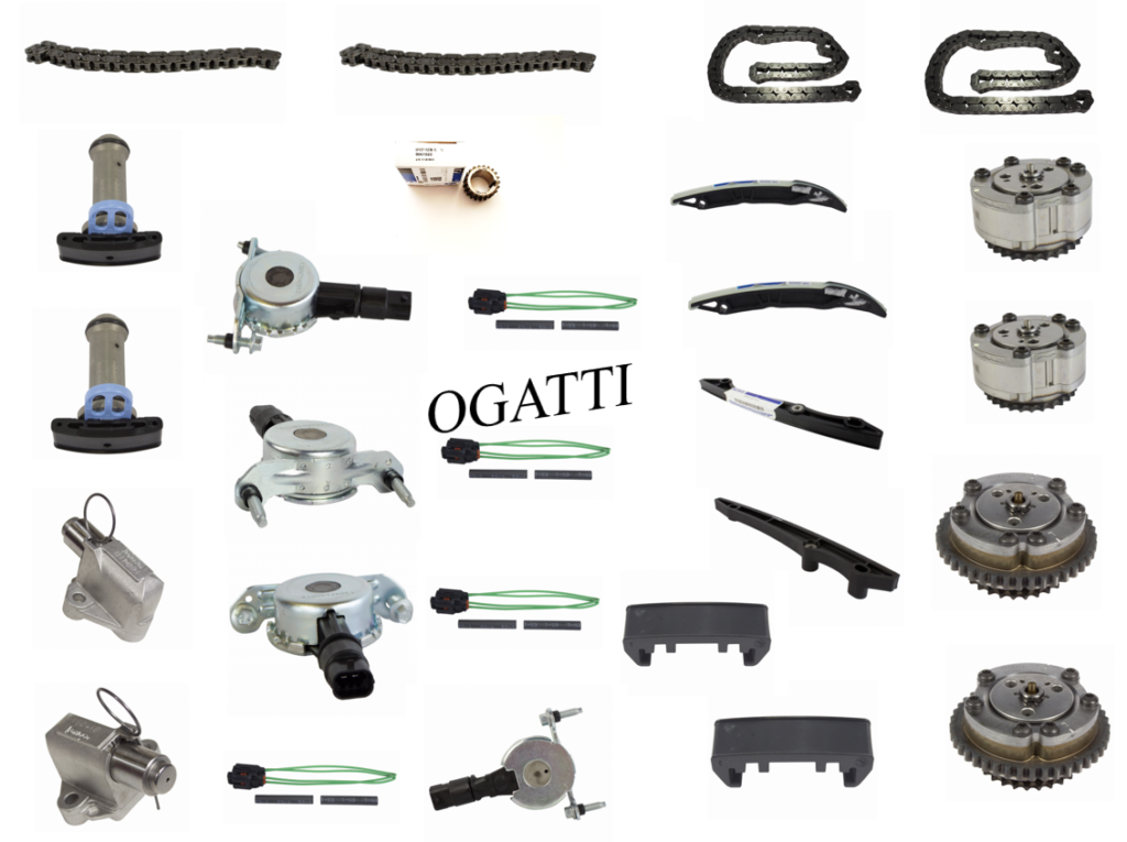 Brand New OEM Timing Chain Kit 5.0L 32V DOHC, 27 Pieces, Engine Repair Kit (OG-60-5.0L-27-1) - Imagen 3