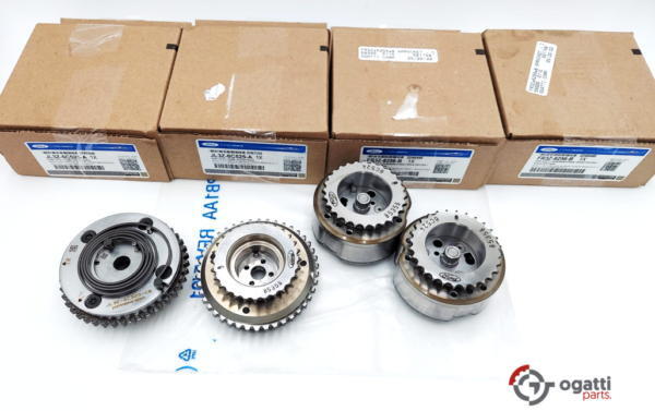 Brand New OEM PHASER CAMSHAFT KIT 5.0L COYOTE 32V DOHC, 2017- 4 Pieces, (OG-60-5.0LC-4-3)