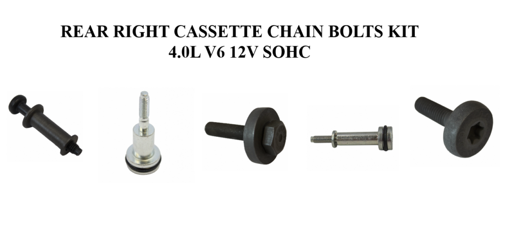 Brand New OEM Bolts Timing Chain Cassette 4.0L, 5 Pieces Engine Repair Kit (OG-60-4.0L-5-1) - Imagen 2