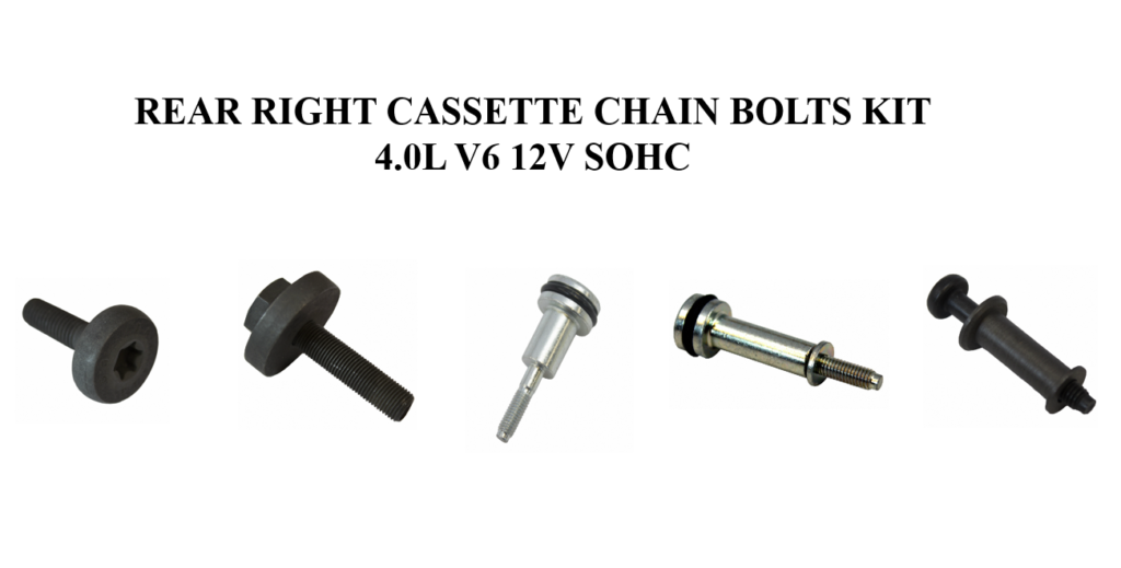 Brand New OEM Bolts Timing Chain Cassette 4.0L, 5 Pieces Engine Repair Kit (OG-60-4.0L-5-1) - Imagen 4