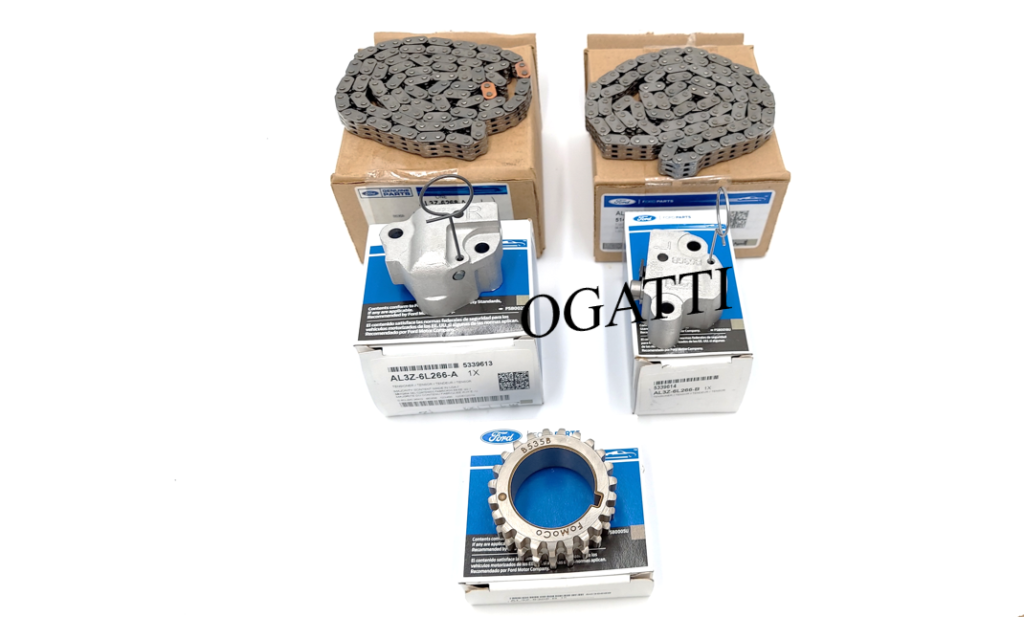 Brand New OEM Timing Chain, Gear and Tensioners 6.2L V8 2V DOHC, 5 Pieces, Engine Repair Kit (OG-60-6.2L-5) - Imagen 5