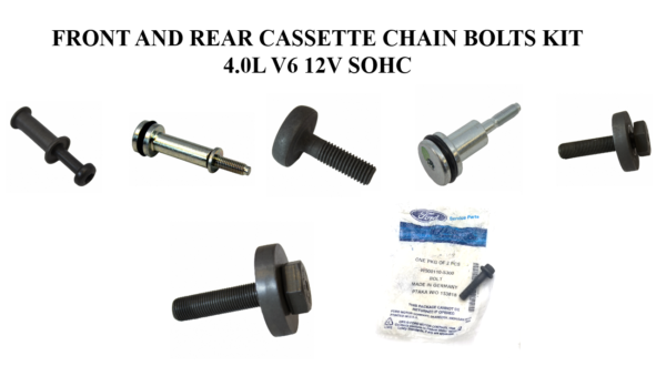 Brand New OEM Bolts Timing Chain Cassette 4.0L, 7 Pieces Engine Repair Kit (OG-60-4.0L-7-2)