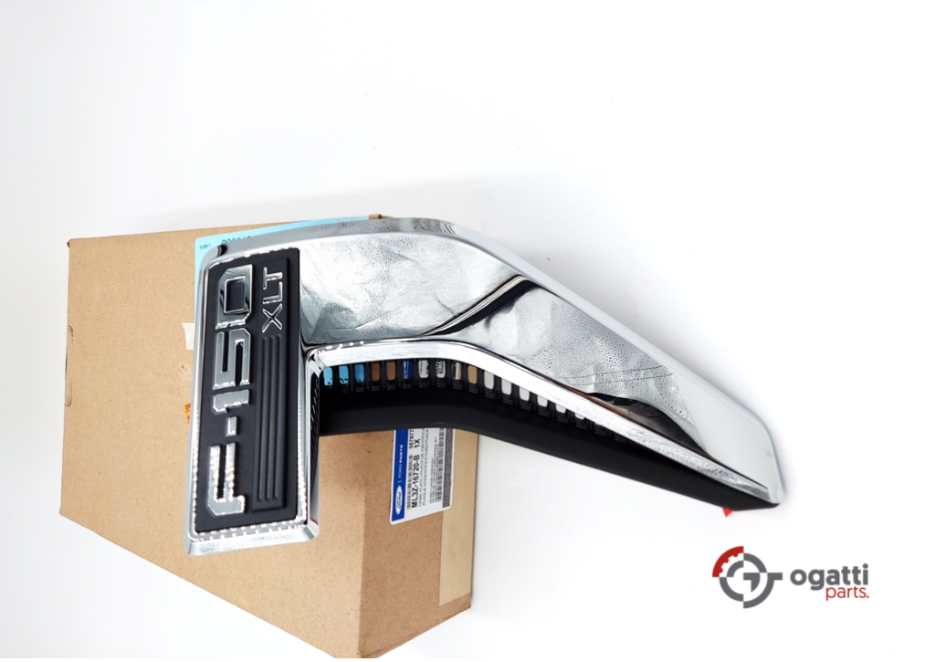 Brand New OEM Emblem fender F-150 XLT Chrome Version 2021 Passenger SIDE RH ML3Z-16720-B - Imagen 3