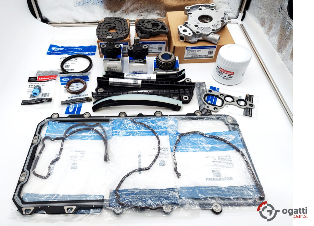 Brand New OEM Timing Chain Guides 5.4L V8, 19-3 Pieces, Engine Repair Kit Explorer|F-150|Expedition|F-250-350 2004-2010 (OG-60-5.4L-19-3) - Imagen 3