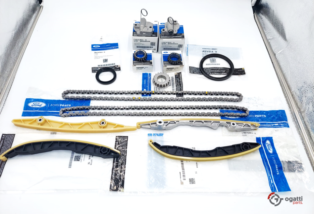 Brand New OEM ENGINE TIMING CHAIN GUIDES KIT-13 PIECES 3.0L DOHC 4V F-150 EDGE FUSION 2016-2018 (OGT-60-3.0LGTDI-13-2) - Imagen 3