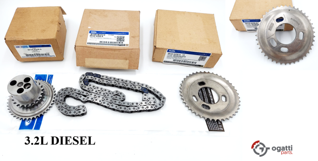 Brand New OEM 3.2L DIESEL TIMING CHAIN AND GEARS  SET-4-3 RANGER TRANSIT TTH 2014 (OG-60-3.2L-4-3)