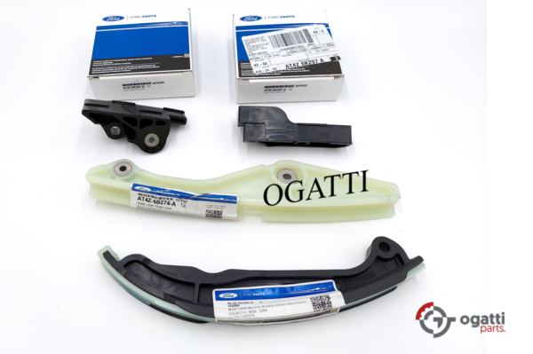 Brand New OEM Timing Chain Guides Kit 3.5L DOHC VCT, 4 Pieces, Engine Repair Kit (OG-60-3.5L-4-2)