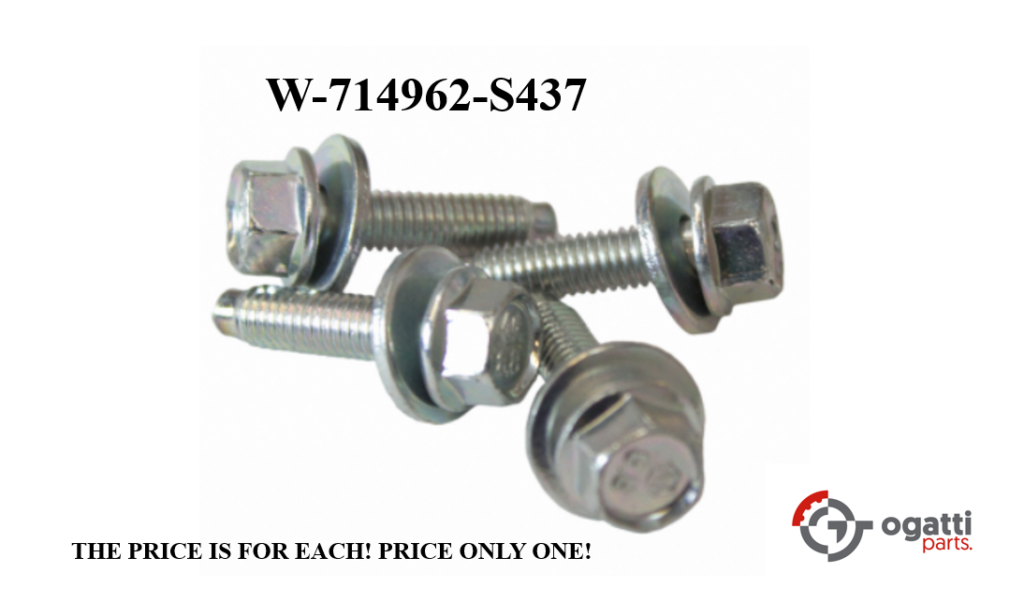 BRAND NEW OEM ONE LOWER OIL PAN BOLT 3.5L, 2.7L, 5.0L, 6.7L DIESEL F250-550SD W-714962-S437 - Imagen 6