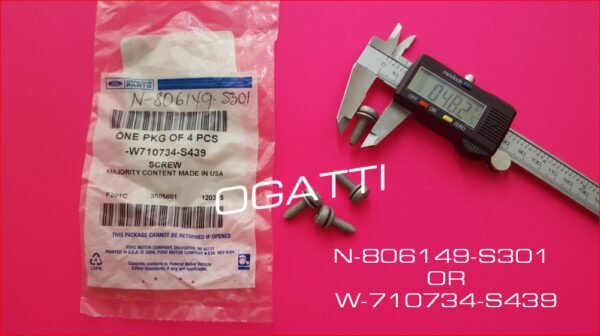 Brand New OEM SCREW - PAN HEAD - SELF-TAPPIN W710734-S439 |W710734|