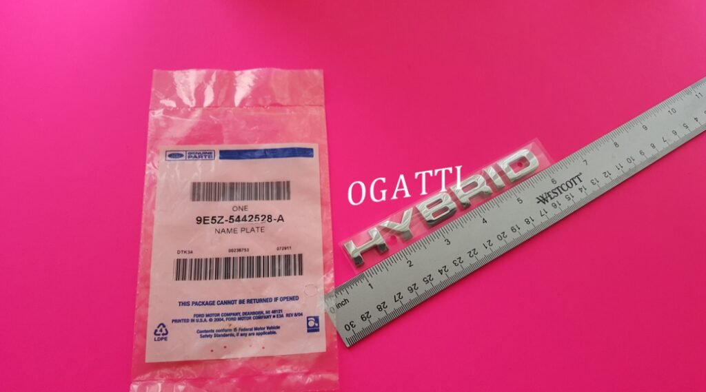 Brand New OEM NAME PLATE 9E5Z-5442528-A |5442528| - Imagen 2