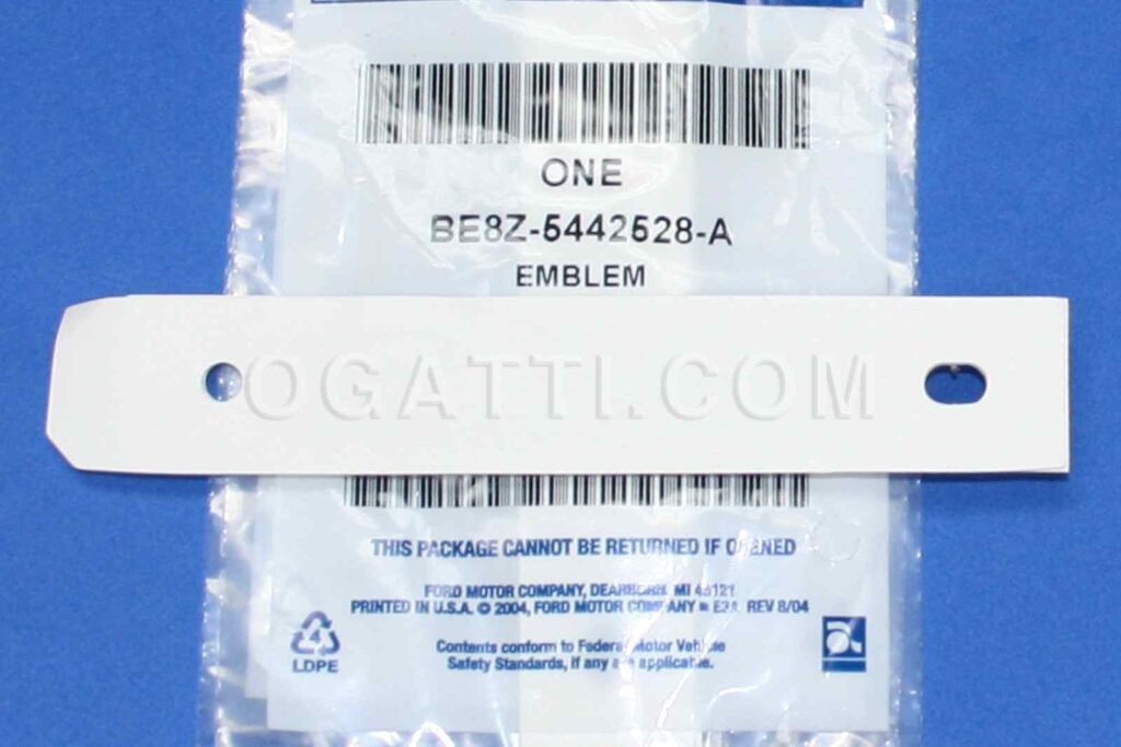 Brand New OEM EMBLEM BE8Z-5442528-A |5442528| - Imagen 3