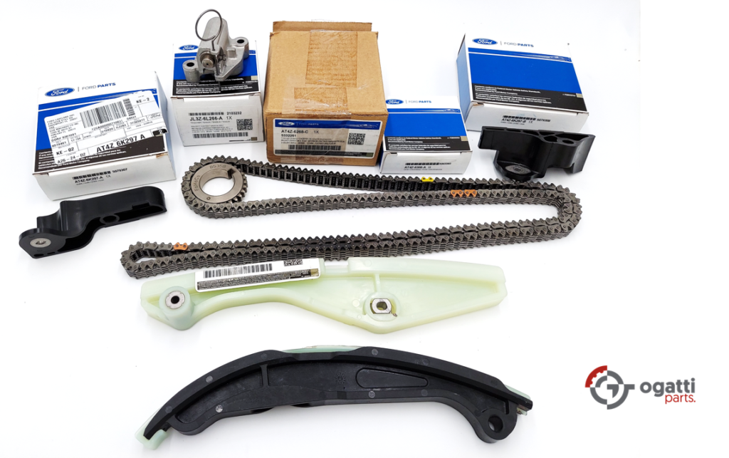 Brand New OEM Timing Chain Guides Kit 3.5L DOHC VCT, 7 Pieces, Engine Repair Kit (OG-60-3.5L-7-1) - Imagen 2